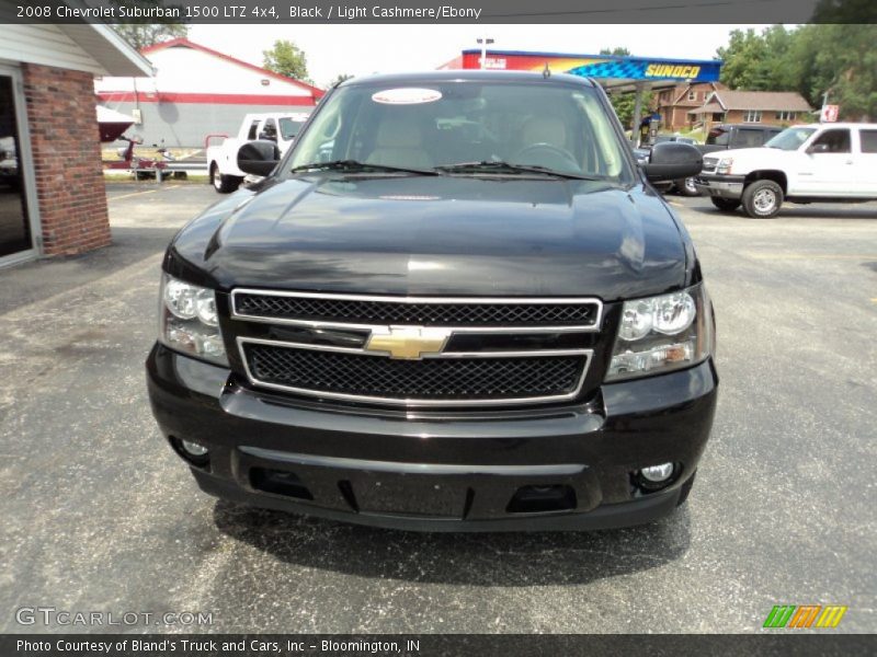 Black / Light Cashmere/Ebony 2008 Chevrolet Suburban 1500 LTZ 4x4