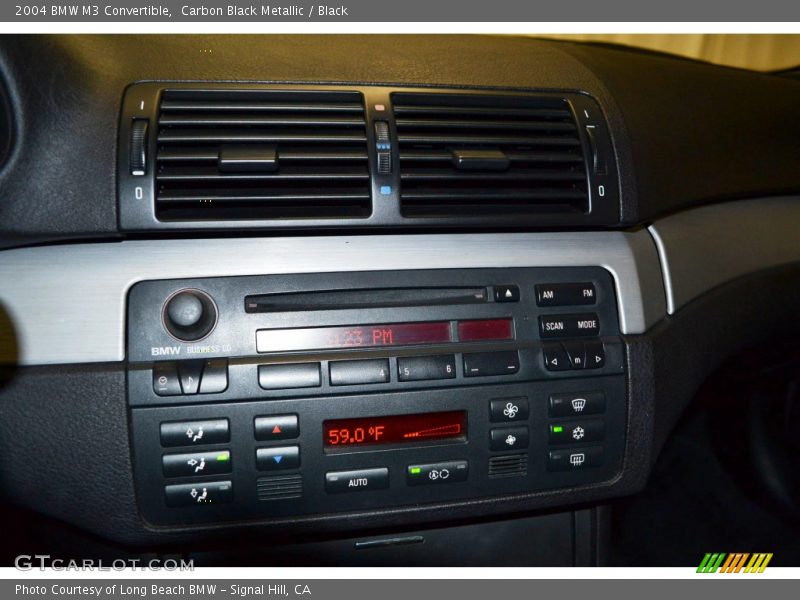 Controls of 2004 M3 Convertible