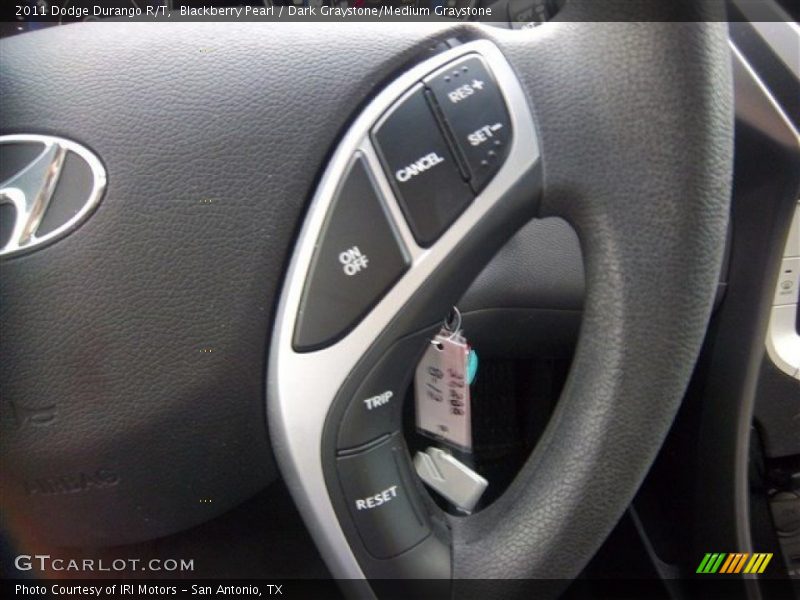 Blackberry Pearl / Dark Graystone/Medium Graystone 2011 Dodge Durango R/T