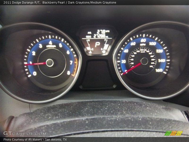  2011 Durango R/T R/T Gauges