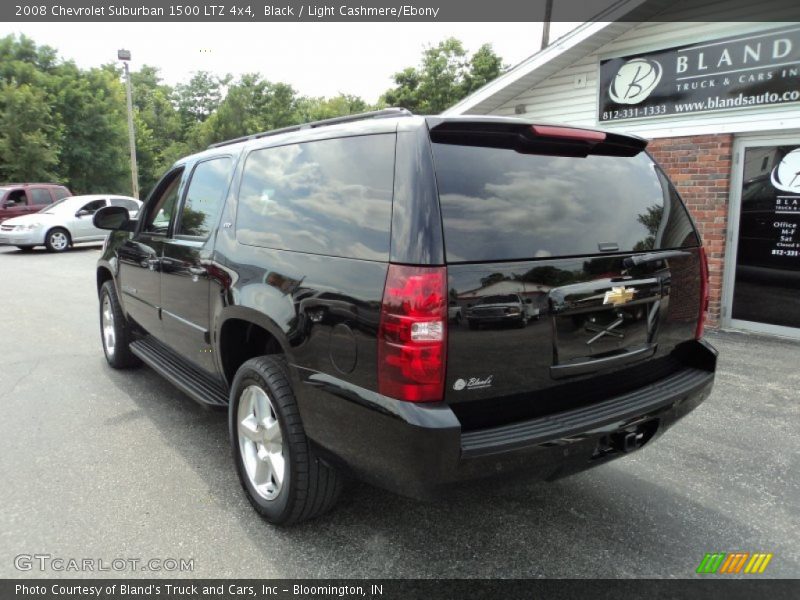 Black / Light Cashmere/Ebony 2008 Chevrolet Suburban 1500 LTZ 4x4