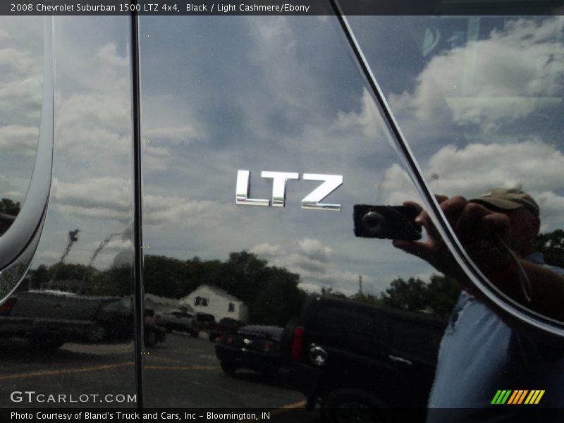Black / Light Cashmere/Ebony 2008 Chevrolet Suburban 1500 LTZ 4x4