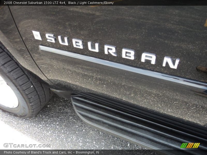 Black / Light Cashmere/Ebony 2008 Chevrolet Suburban 1500 LTZ 4x4