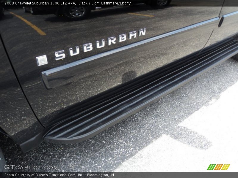 Black / Light Cashmere/Ebony 2008 Chevrolet Suburban 1500 LTZ 4x4