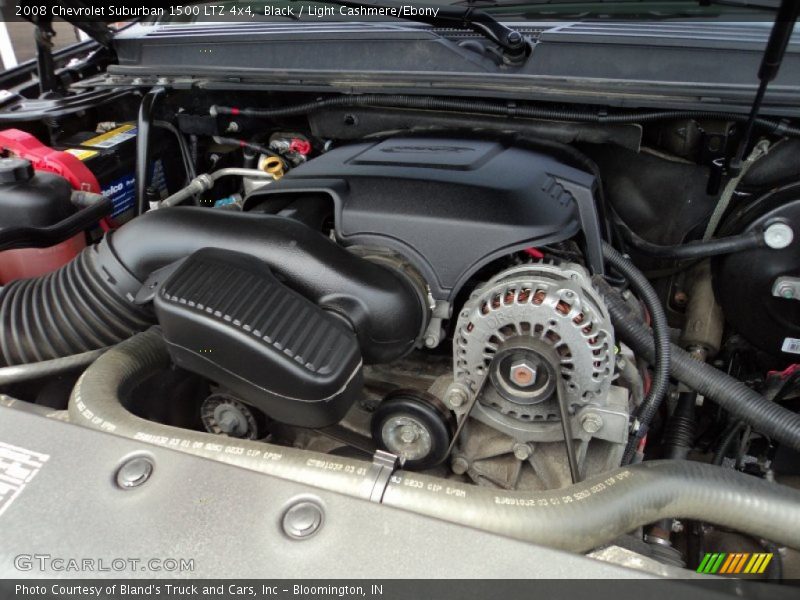 Black / Light Cashmere/Ebony 2008 Chevrolet Suburban 1500 LTZ 4x4