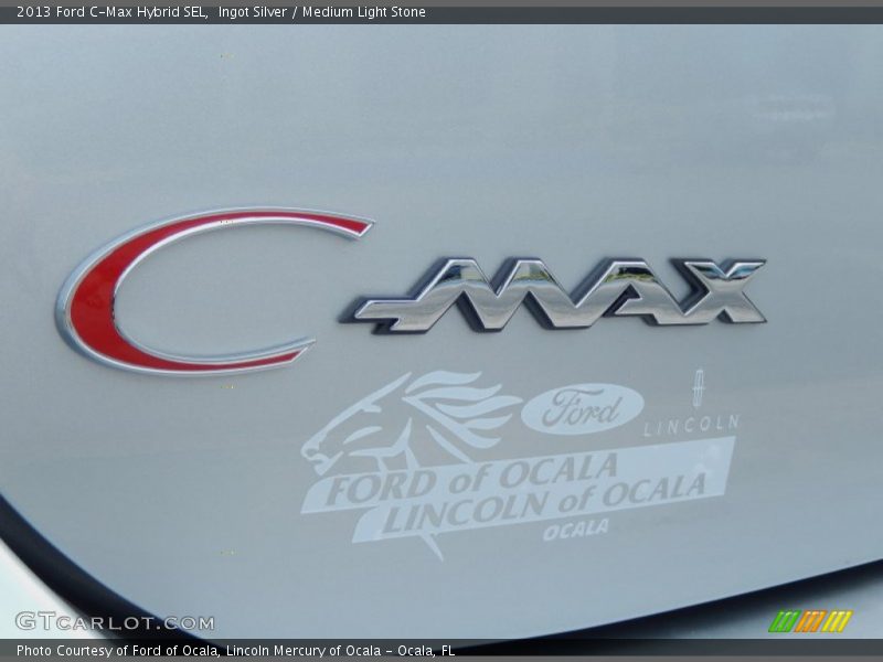 Ingot Silver / Medium Light Stone 2013 Ford C-Max Hybrid SEL