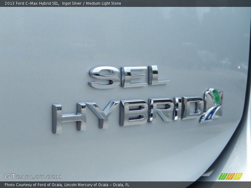 Ingot Silver / Medium Light Stone 2013 Ford C-Max Hybrid SEL
