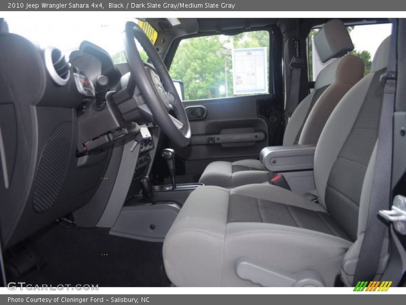 Black / Dark Slate Gray/Medium Slate Gray 2010 Jeep Wrangler Sahara 4x4
