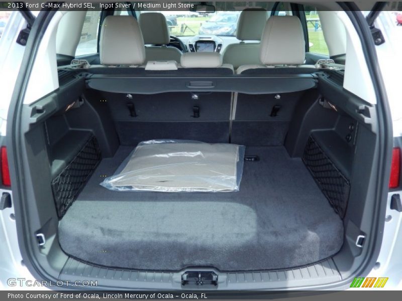 Ingot Silver / Medium Light Stone 2013 Ford C-Max Hybrid SEL