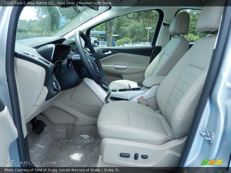 Ingot Silver / Medium Light Stone 2013 Ford C-Max Hybrid SEL