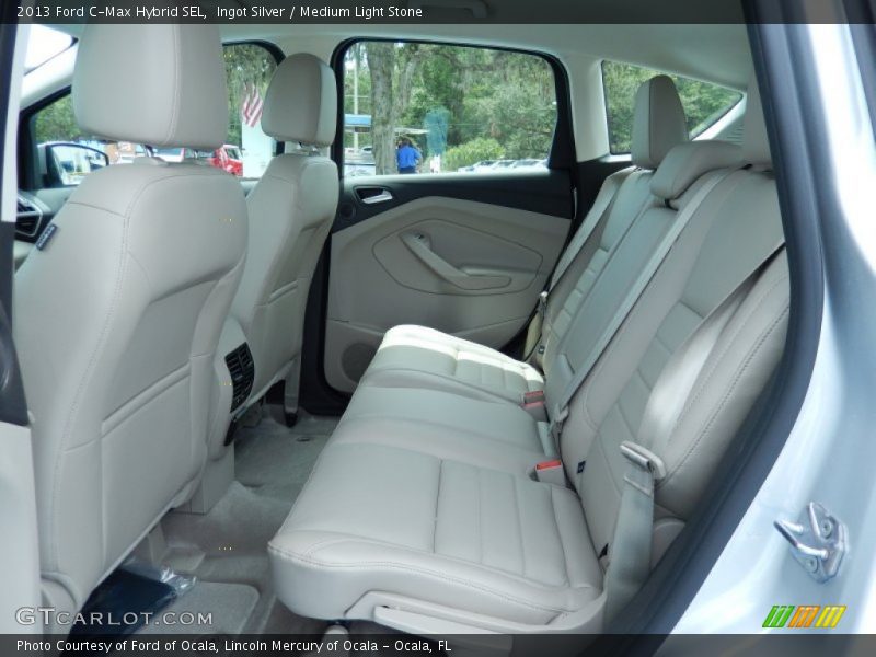 Ingot Silver / Medium Light Stone 2013 Ford C-Max Hybrid SEL