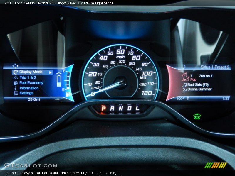 Ingot Silver / Medium Light Stone 2013 Ford C-Max Hybrid SEL