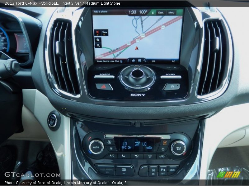 Ingot Silver / Medium Light Stone 2013 Ford C-Max Hybrid SEL
