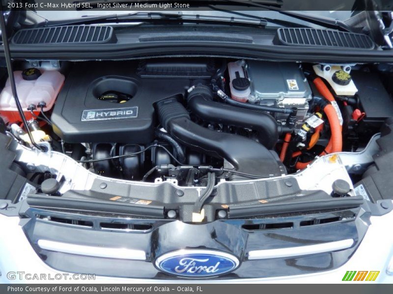 Ingot Silver / Medium Light Stone 2013 Ford C-Max Hybrid SEL