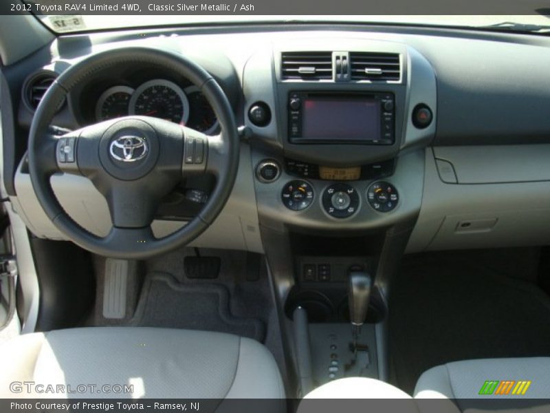 Classic Silver Metallic / Ash 2012 Toyota RAV4 Limited 4WD