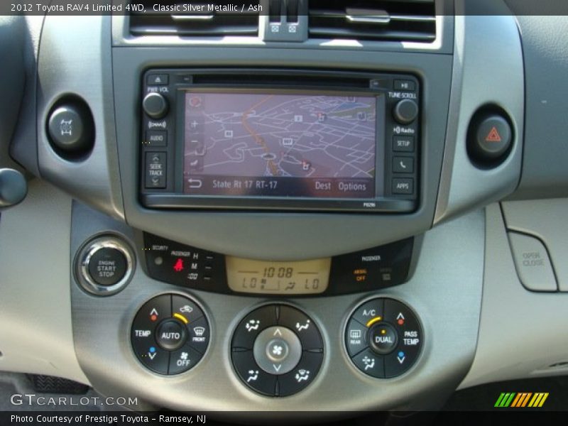 Classic Silver Metallic / Ash 2012 Toyota RAV4 Limited 4WD
