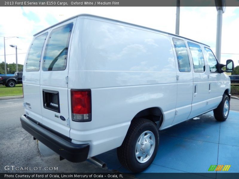 Oxford White / Medium Flint 2013 Ford E Series Van E150 Cargo