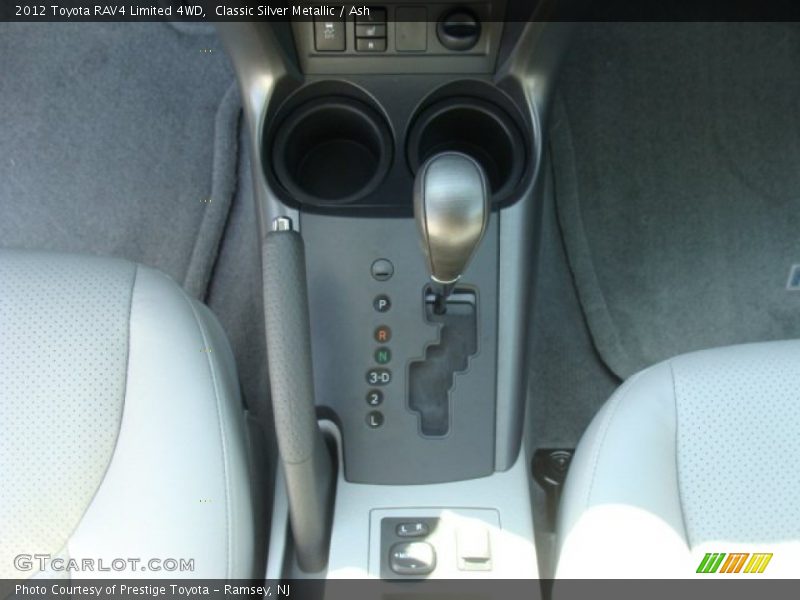 Classic Silver Metallic / Ash 2012 Toyota RAV4 Limited 4WD