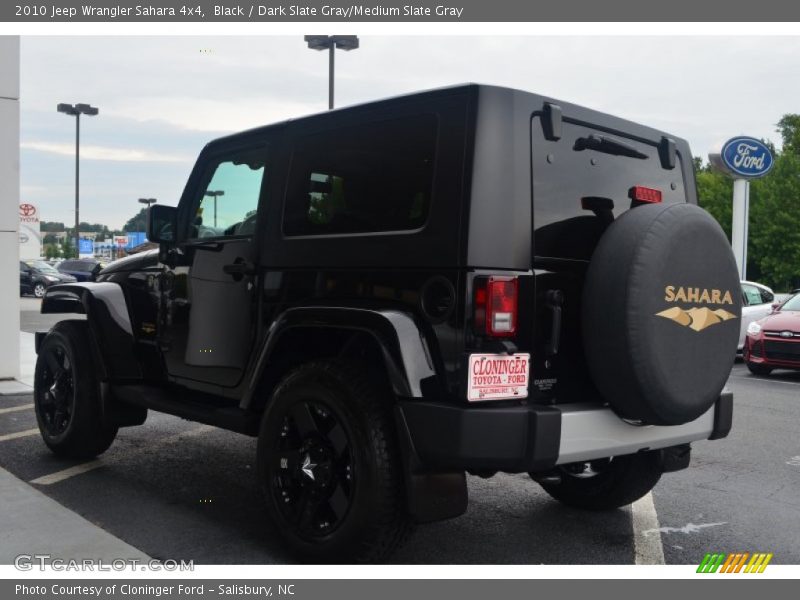 Black / Dark Slate Gray/Medium Slate Gray 2010 Jeep Wrangler Sahara 4x4