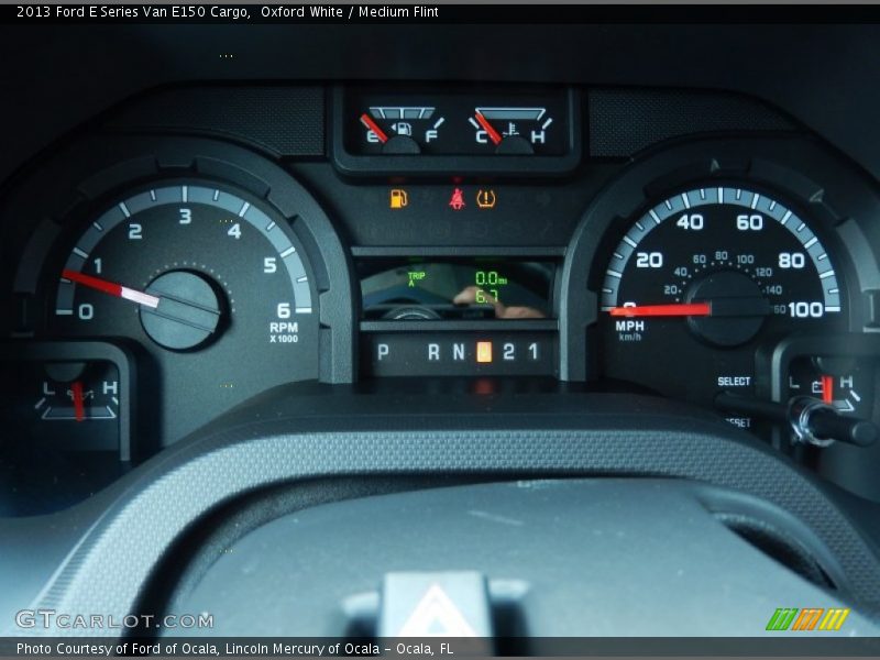 Oxford White / Medium Flint 2013 Ford E Series Van E150 Cargo