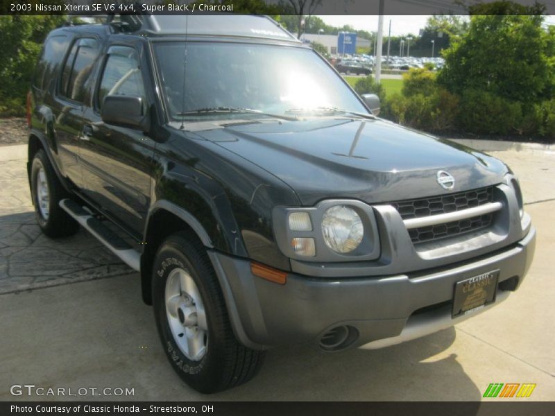 Super Black / Charcoal 2003 Nissan Xterra SE V6 4x4