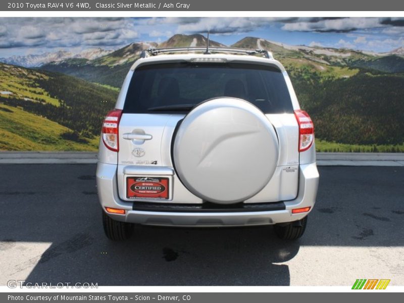 Classic Silver Metallic / Ash Gray 2010 Toyota RAV4 V6 4WD