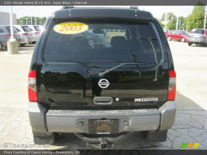 Super Black / Charcoal 2003 Nissan Xterra SE V6 4x4