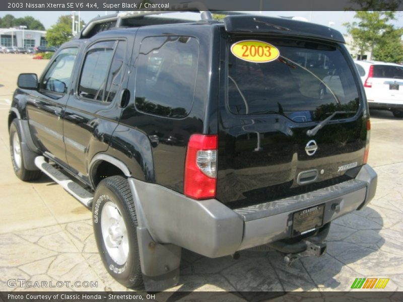Super Black / Charcoal 2003 Nissan Xterra SE V6 4x4