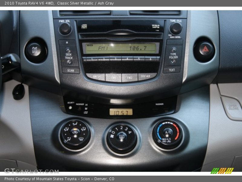 Classic Silver Metallic / Ash Gray 2010 Toyota RAV4 V6 4WD