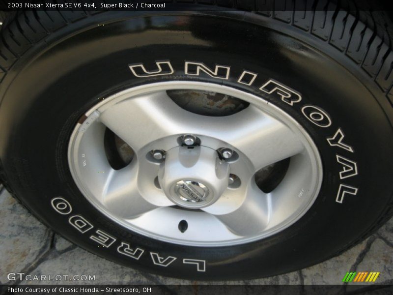 Super Black / Charcoal 2003 Nissan Xterra SE V6 4x4