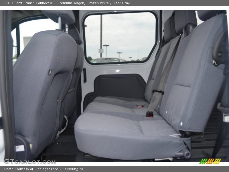 Frozen White / Dark Gray 2013 Ford Transit Connect XLT Premium Wagon