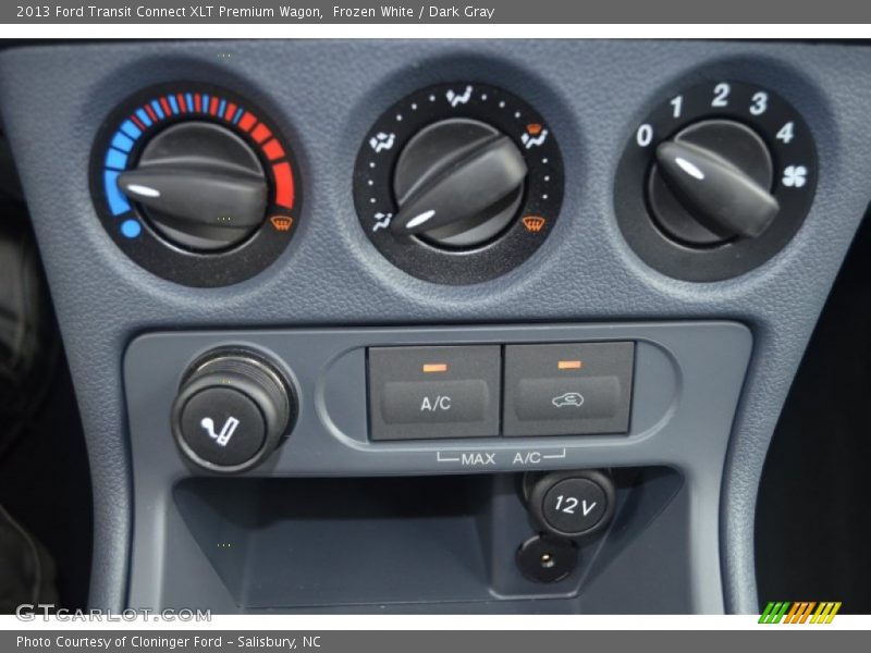 Controls of 2013 Transit Connect XLT Premium Wagon