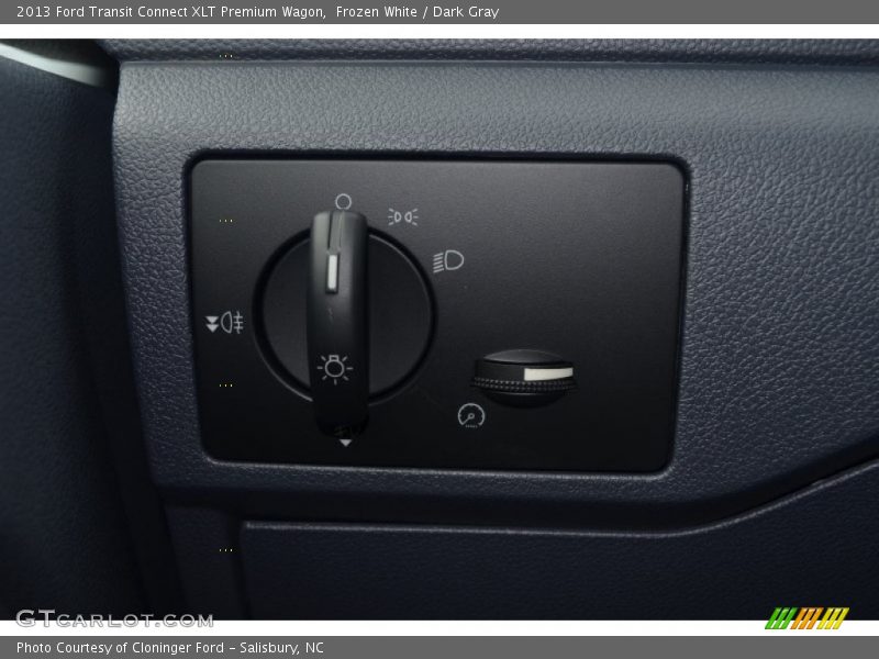 Frozen White / Dark Gray 2013 Ford Transit Connect XLT Premium Wagon