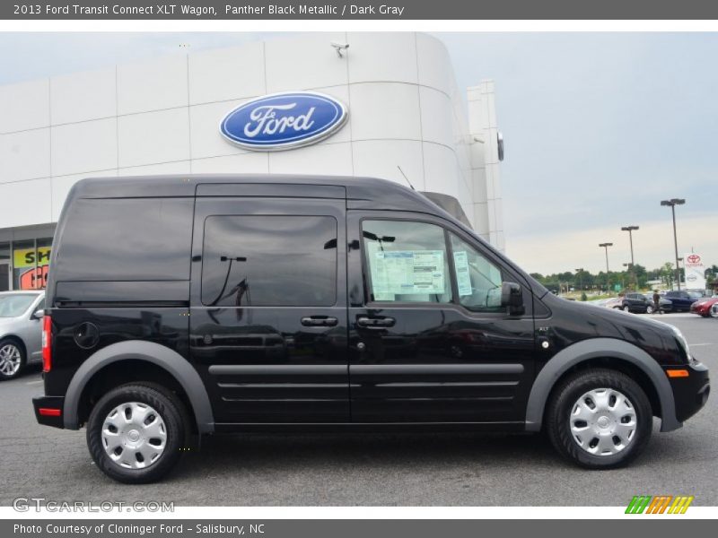  2013 Transit Connect XLT Wagon Panther Black Metallic
