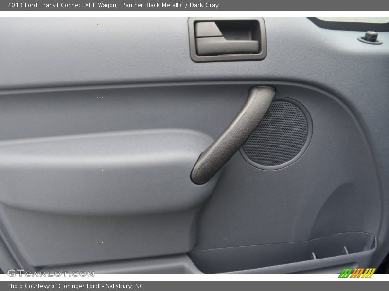 Panther Black Metallic / Dark Gray 2013 Ford Transit Connect XLT Wagon