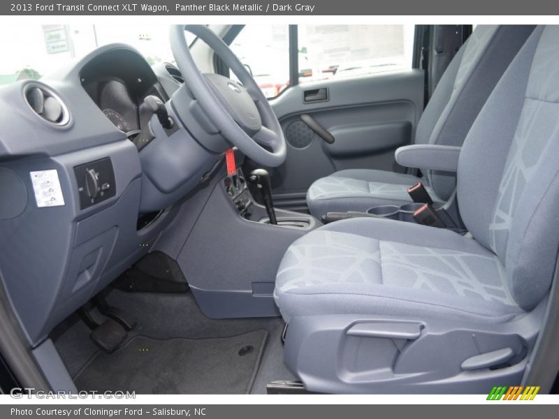 Panther Black Metallic / Dark Gray 2013 Ford Transit Connect XLT Wagon