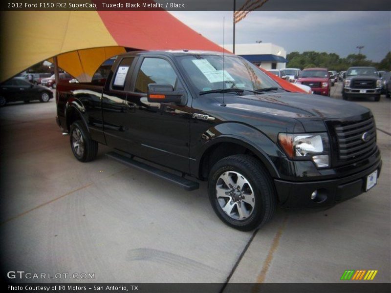 Tuxedo Black Metallic / Black 2012 Ford F150 FX2 SuperCab