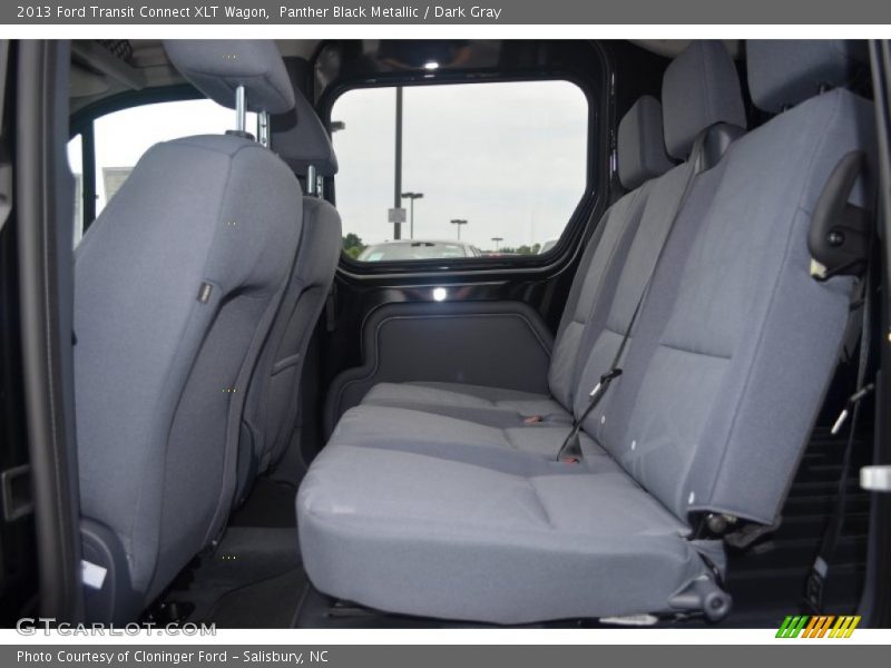 Panther Black Metallic / Dark Gray 2013 Ford Transit Connect XLT Wagon