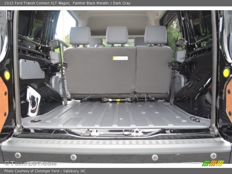 Panther Black Metallic / Dark Gray 2013 Ford Transit Connect XLT Wagon