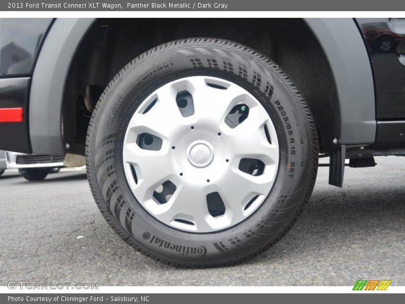 Panther Black Metallic / Dark Gray 2013 Ford Transit Connect XLT Wagon