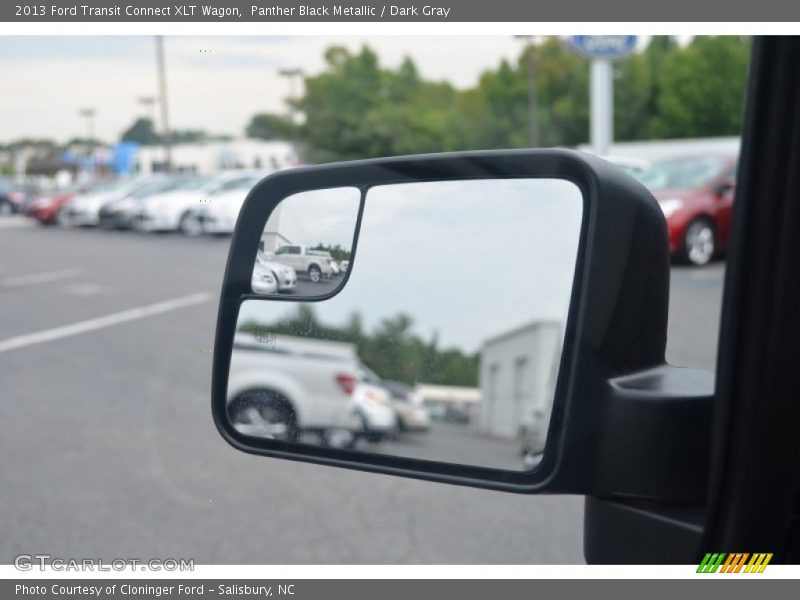 Panther Black Metallic / Dark Gray 2013 Ford Transit Connect XLT Wagon