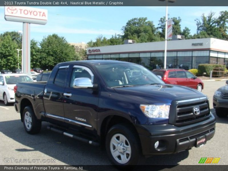 Nautical Blue Metallic / Graphite 2013 Toyota Tundra Double Cab 4x4