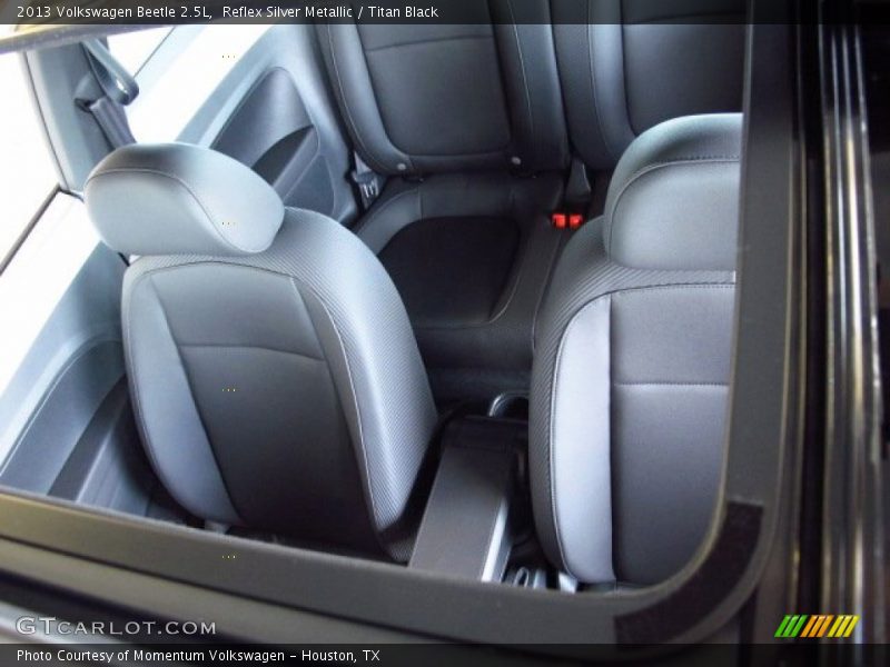 Reflex Silver Metallic / Titan Black 2013 Volkswagen Beetle 2.5L
