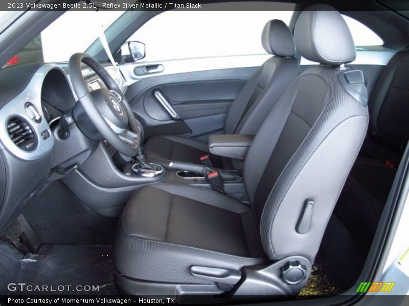 Reflex Silver Metallic / Titan Black 2013 Volkswagen Beetle 2.5L