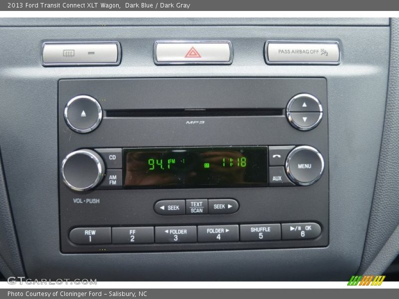 Audio System of 2013 Transit Connect XLT Wagon