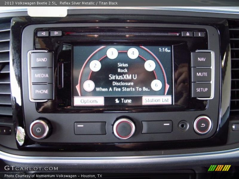 Reflex Silver Metallic / Titan Black 2013 Volkswagen Beetle 2.5L