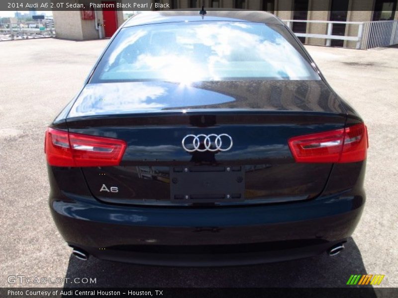 Phantom Black Pearl / Black 2014 Audi A6 2.0T Sedan