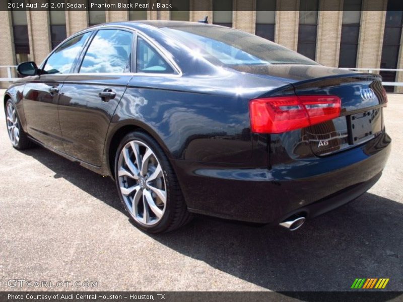 Phantom Black Pearl / Black 2014 Audi A6 2.0T Sedan