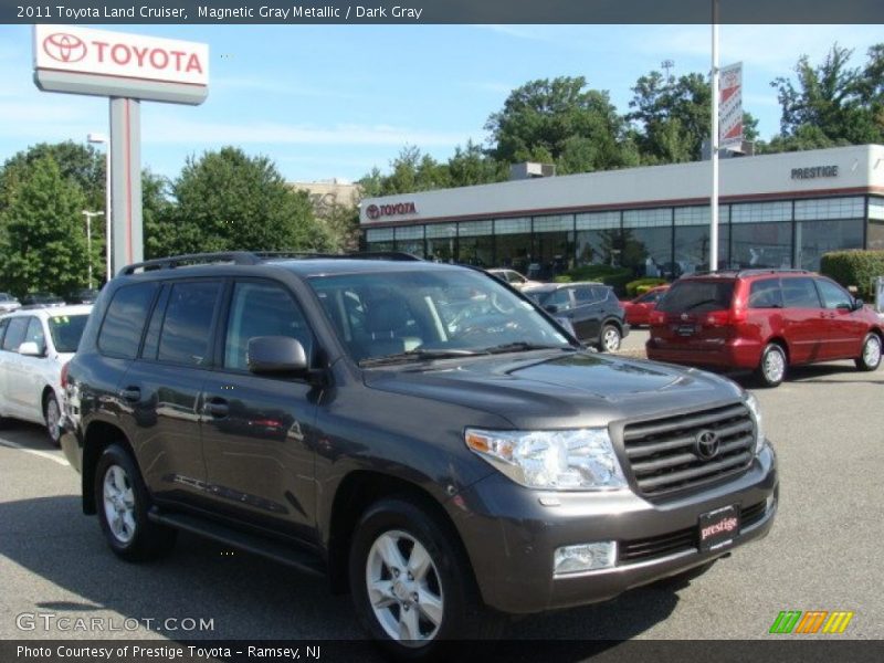 Magnetic Gray Metallic / Dark Gray 2011 Toyota Land Cruiser