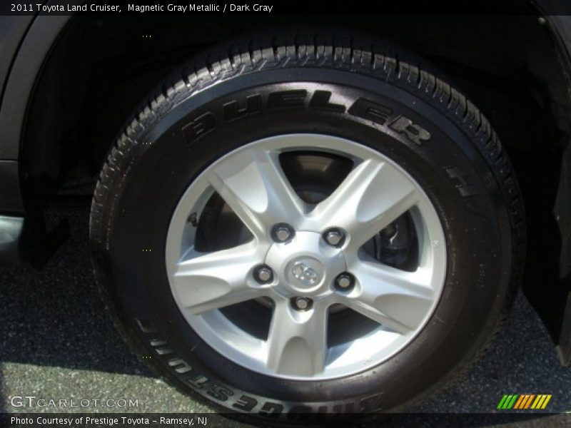 Magnetic Gray Metallic / Dark Gray 2011 Toyota Land Cruiser